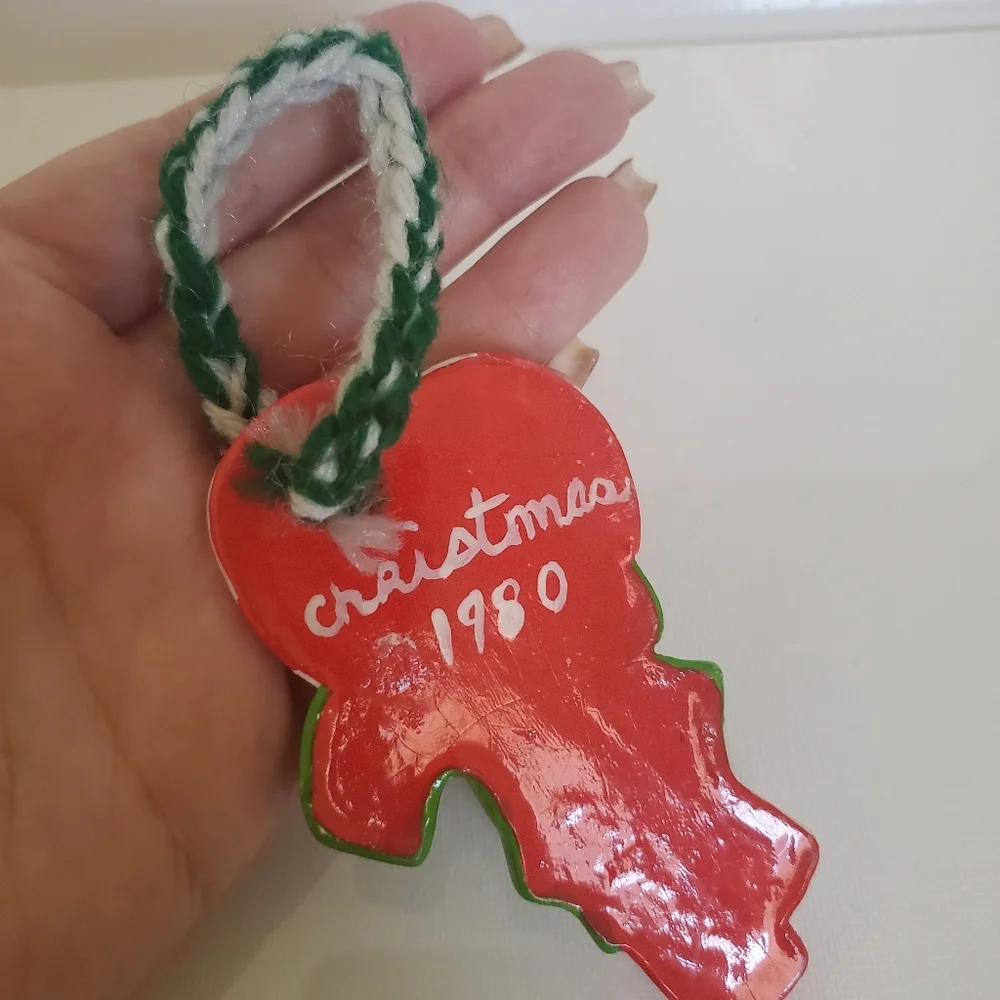Vintage 1980 Candycane Ornament - Picture 3 of 6